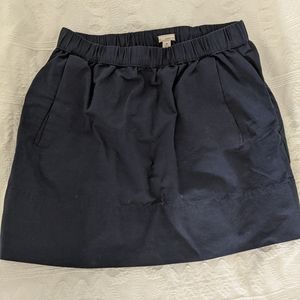Gap Navy Blue Mini Skirt
